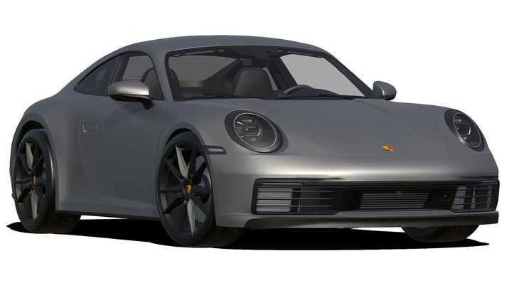 Porsche 911 Carrera 4S 3D Model