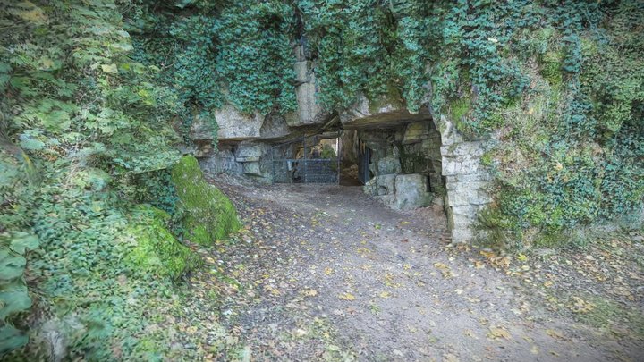 Grotte de St Vit - Basse définition 3D Model