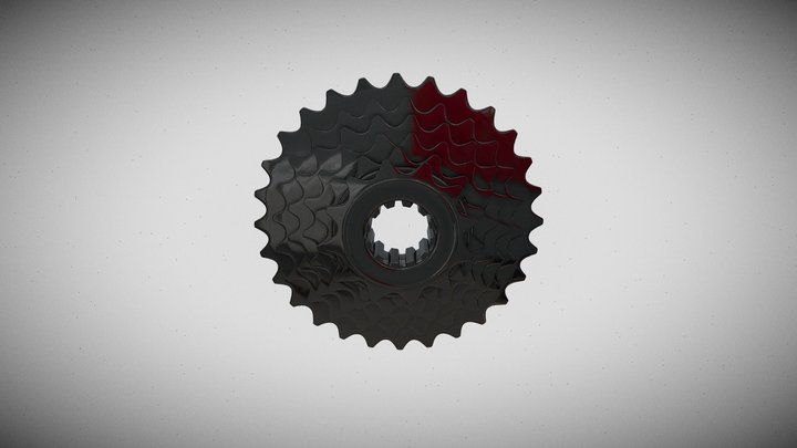 Bike Threaded Pinion – Free 3D Model STL