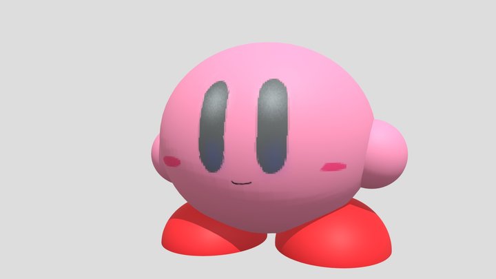 Kirby 3D Model 3D Model