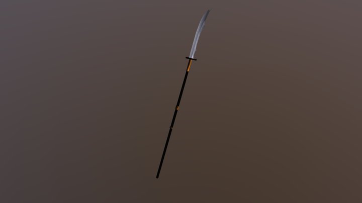 Nobushi's Naginata 3D Model