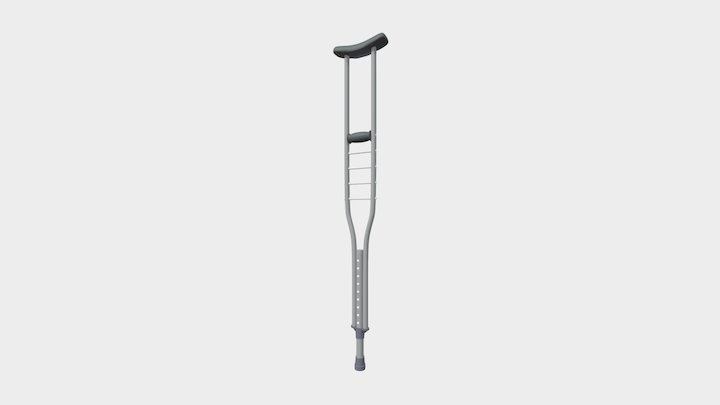 Crutches/Stilts 3D Model