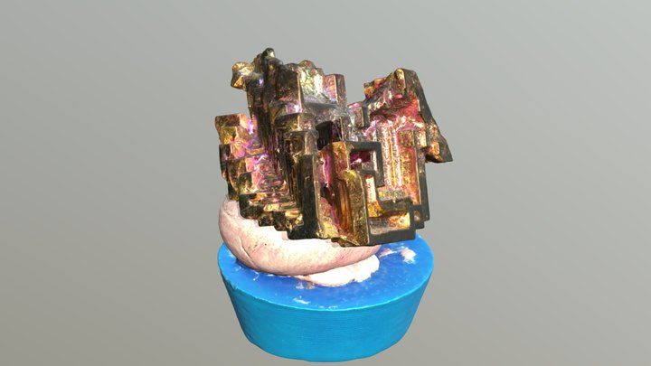 Bismut raw 3D scan without scanning spray