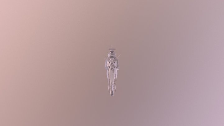 Starship 3D Model