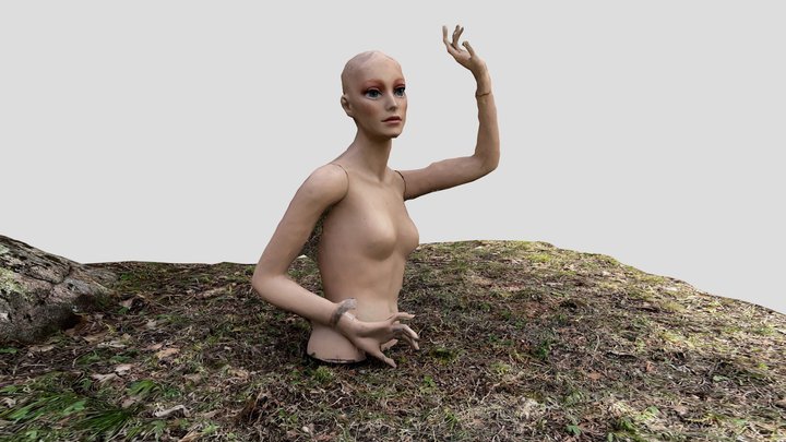 Garden mannequin 3D Model