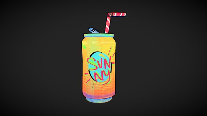Sunny Soda 3D Model