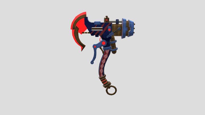 Weapon Axe 3D Model