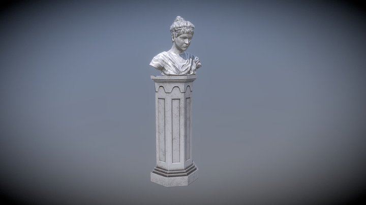 Hypatia of Alexandria 3D Model