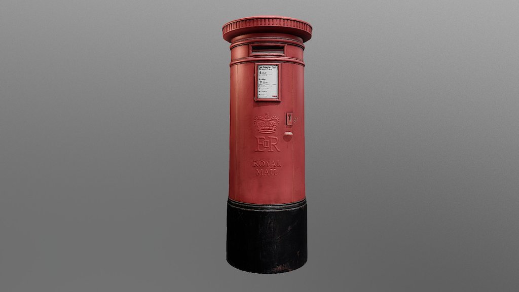 Post Box - 3D model by shubhamberi [88a14c3] - Sketchfab