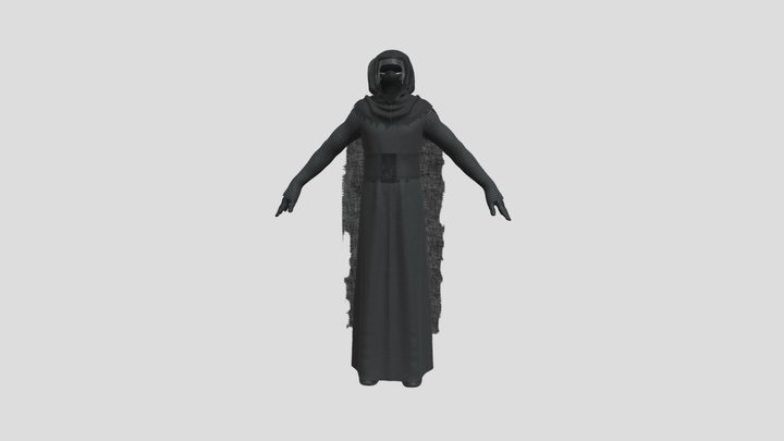 Kylo Ren Outfit – Gratis 3D-model STL