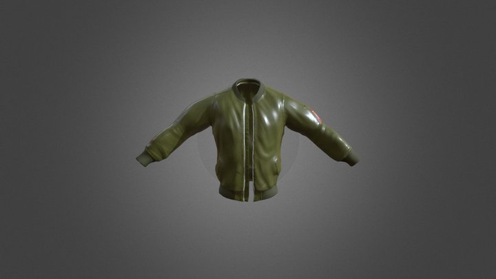 Bomberjacket Low 3D Model