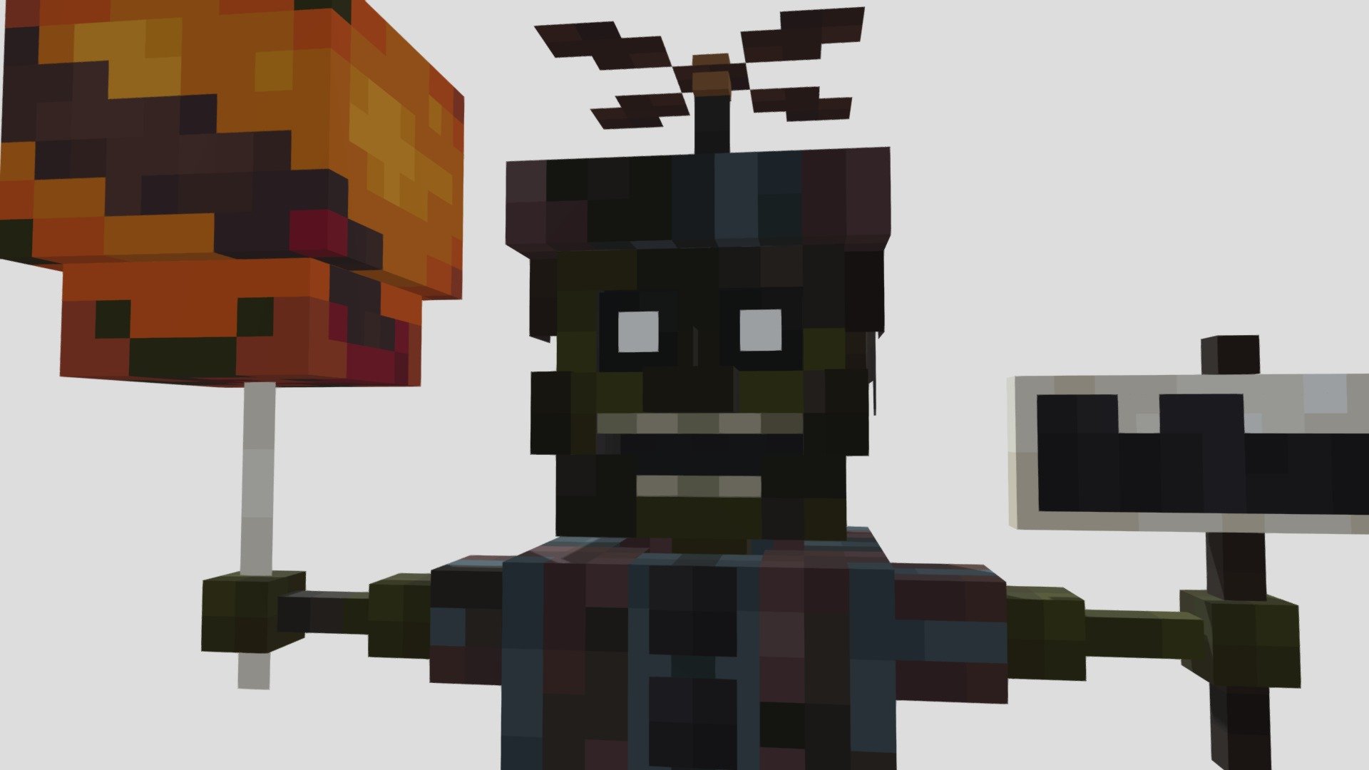 Shadow Freddy - Five Nights at Freddy's 2 Minecraft Skin