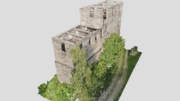 Rustic Stone Wall | Photogrammetry | Point Cloud - Buy Royalty Free 3D ...