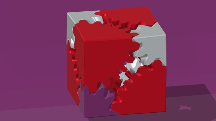 The Mysterious Cube 3D Model