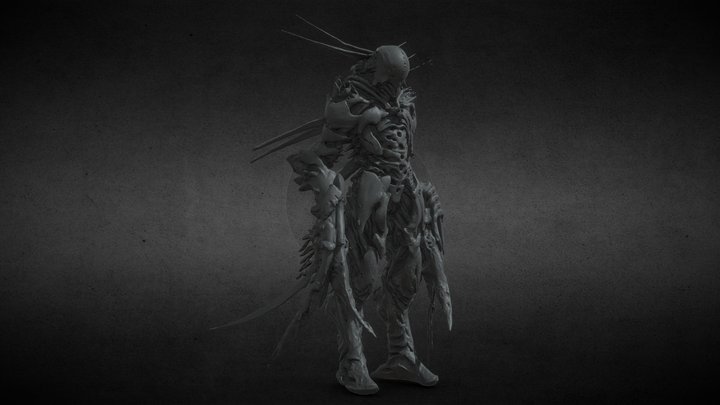 Dark Sentinel 3D Model
