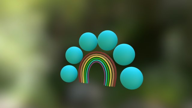 Rainbow Arch 3D Model
