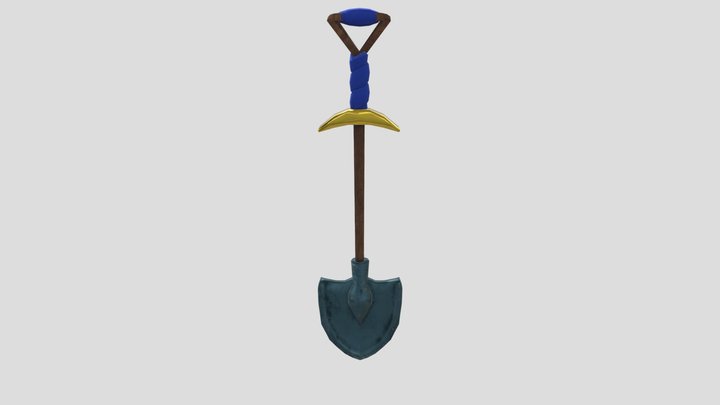 Shovel Knight's Shovel 3D Model