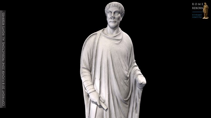 3D rendering of Elderly Official
