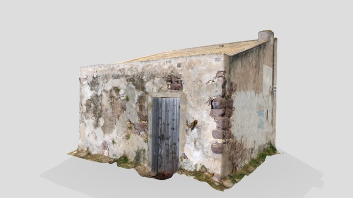 Abandoned House_Photogrammetry 3D Model