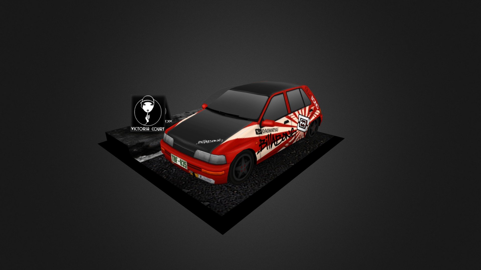 Jhop's Charade - 3D model by Julio Blanco (@oilujblanco) [88a671a]