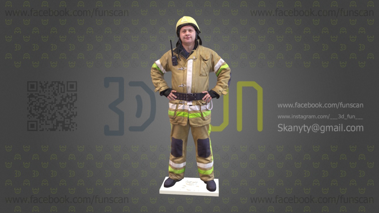 3D model 1152 SF - This is a 3D model of the 1152 SF. The 3D model is about a man in a garment.