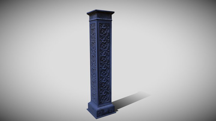 portal pillar stockholm 3D Model