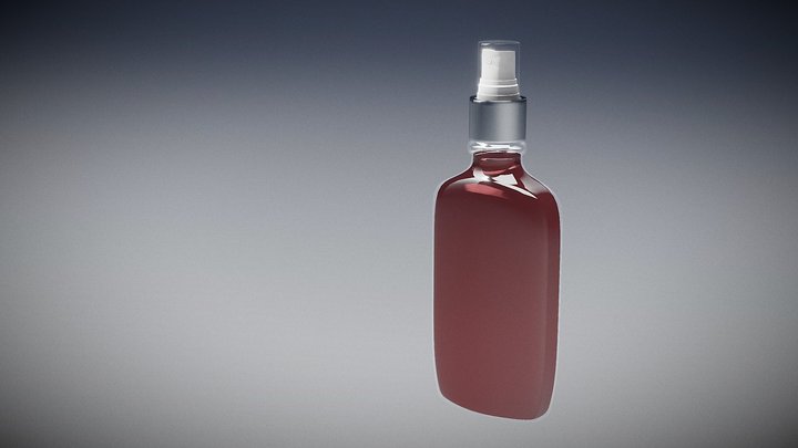 Spray Bottle 3D Model