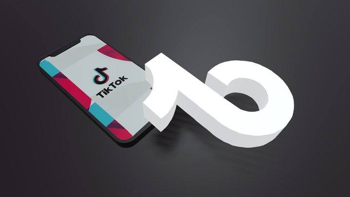 Tiktok 3D Model