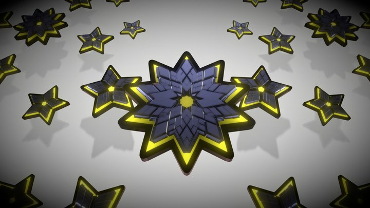 Stars 3D Model