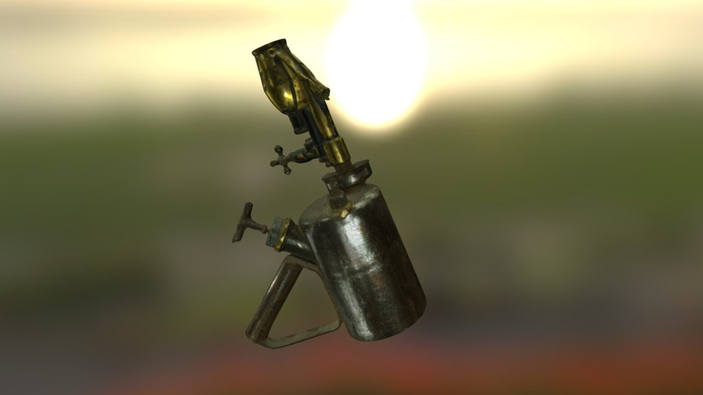 Blow Torch - 3D model by 4visualization [88a86ec] - Sketchfab