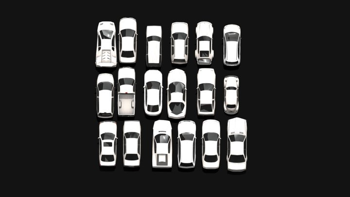 Mobile Car Collection (Unity3D) 3D Model