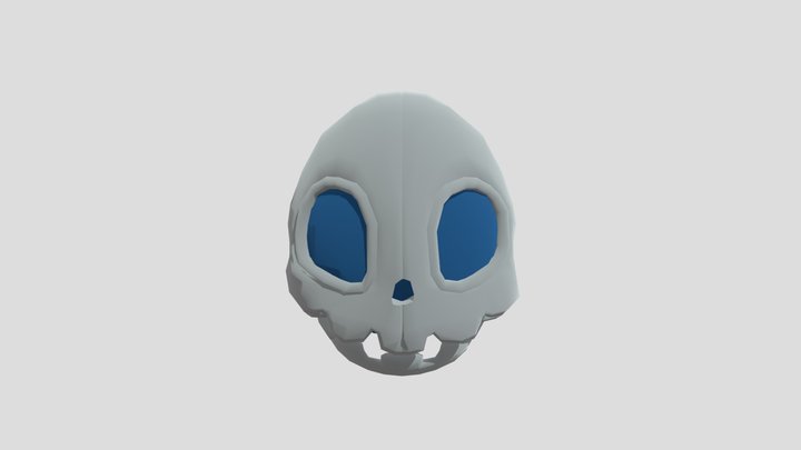 yeeps Snowball skull item – Gratis 3D-model STL