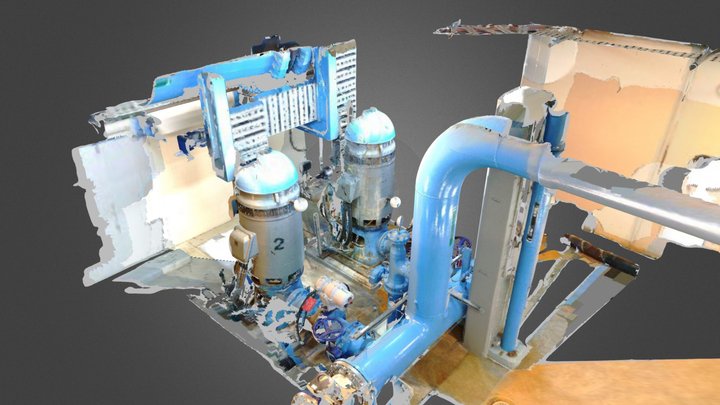 Non- Potable Water Pumps 3D Model
