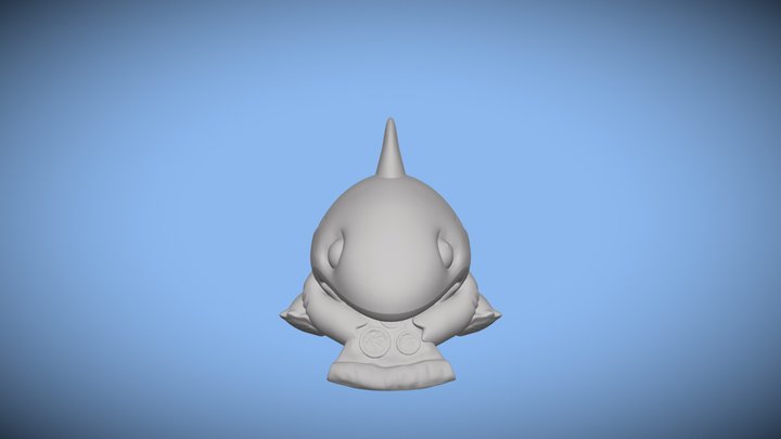 Jeff - Land Shark 3D print model 3D Model