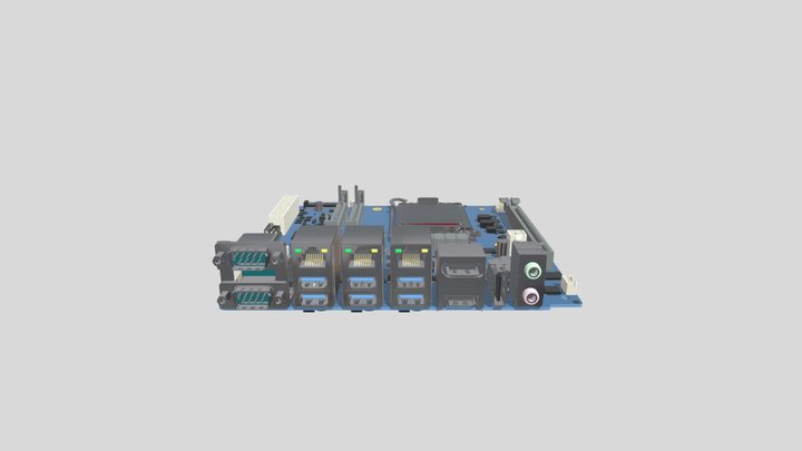 CT-XAR01 3D Model