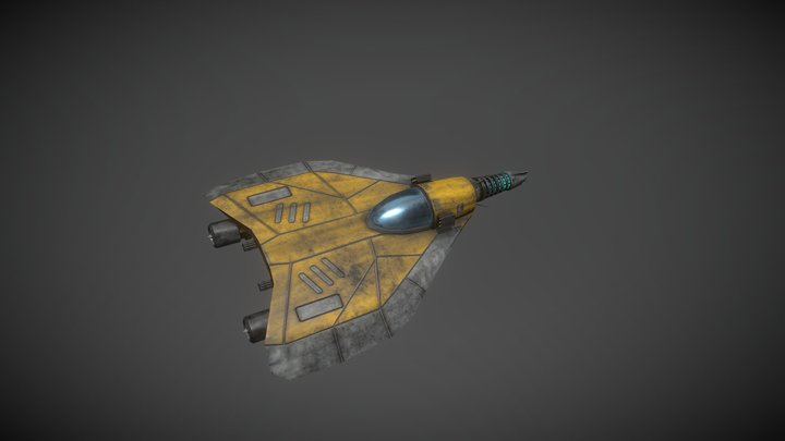 Star-ship 3 3D Model