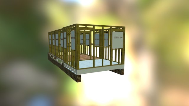 Wall Frame Practical 3D Model