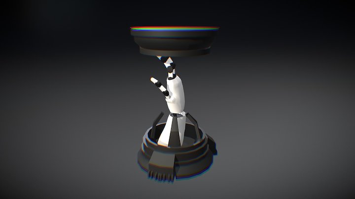 Hand In A Jar 02 3D Model