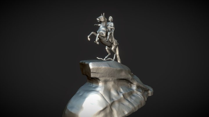 The Bronze Horseman / Медный всадник 3D Model