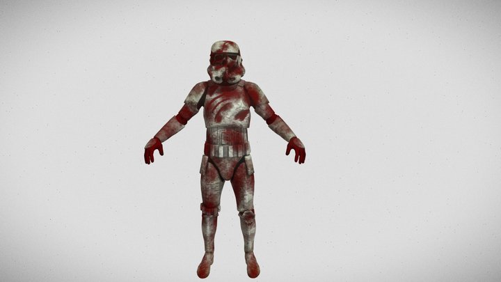 Deathtrooper 3D Model