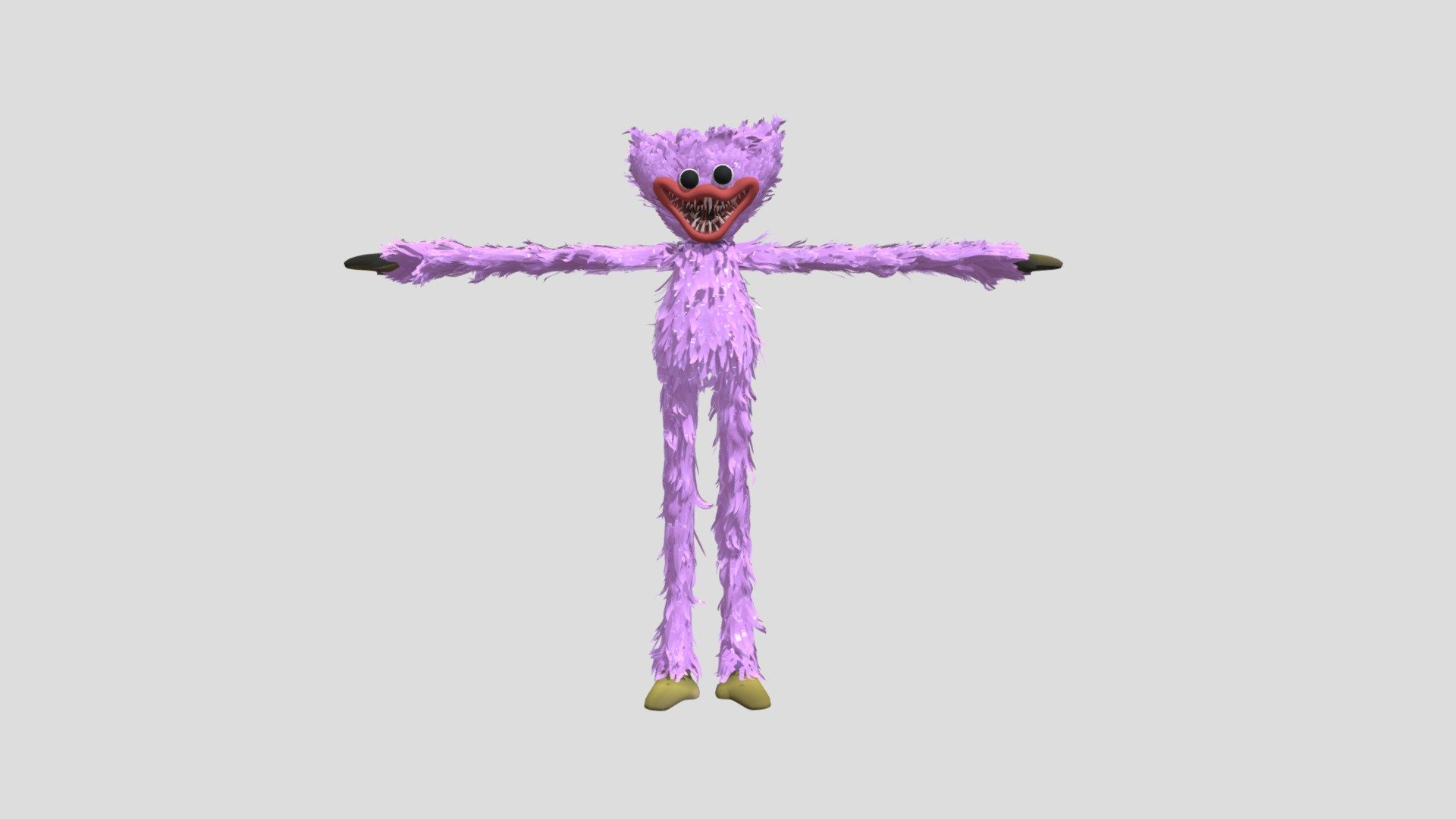 Scary_Huggy_Vent - 3D model by rafa3425 (@guto3129) [88adce1] - Sketchfab