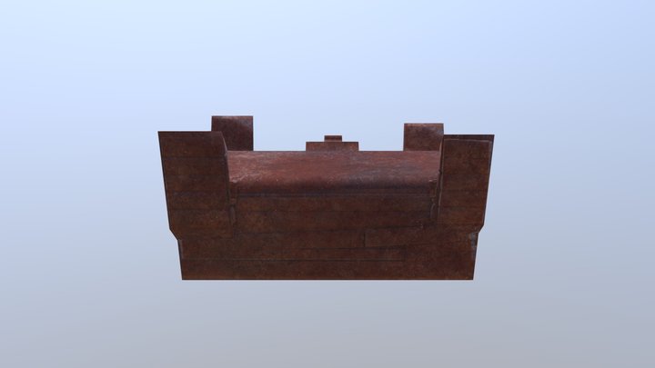 Rust Chest 3D Model
