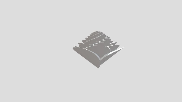 recursive pine cone 3D Model