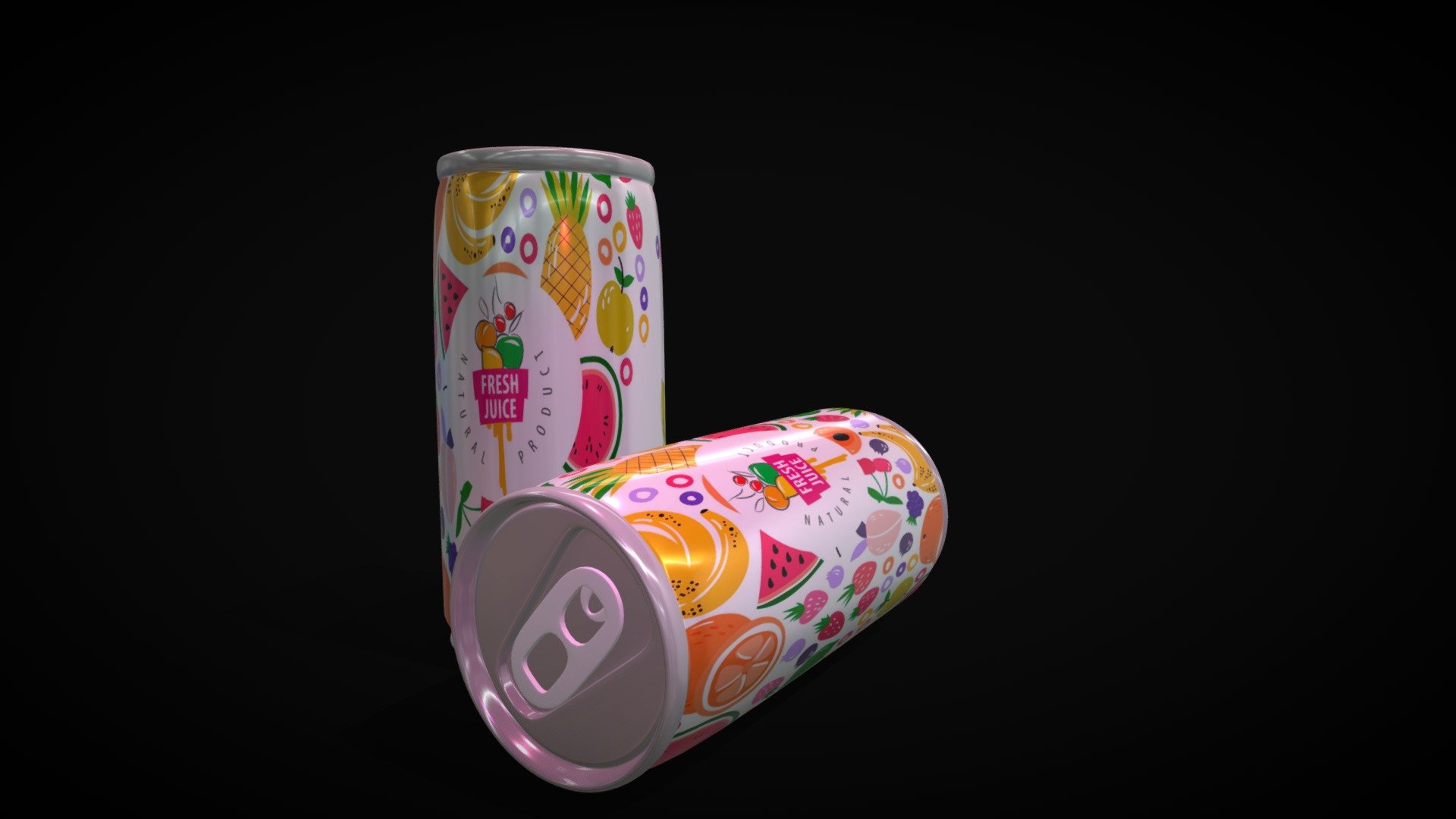 Latinha de suco
