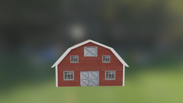 Farm Barn 3D Model