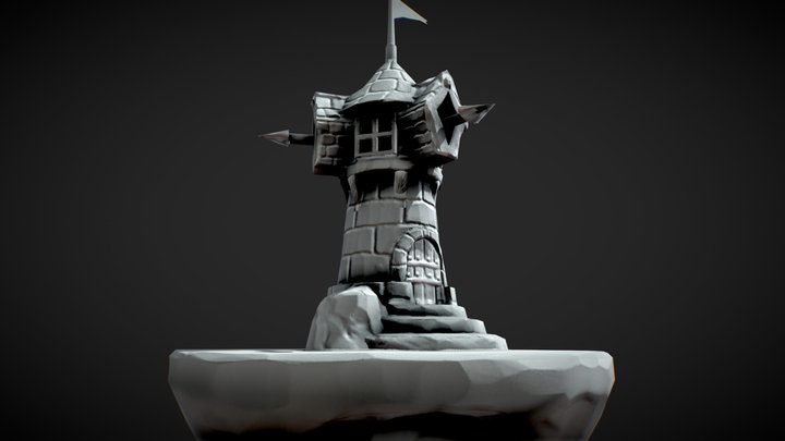 Tower_LOD0 3D Model
