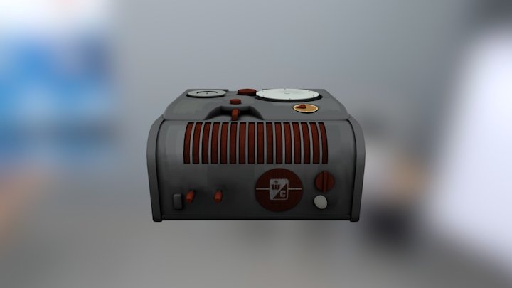 TF2 Wire Recorder 3D Model