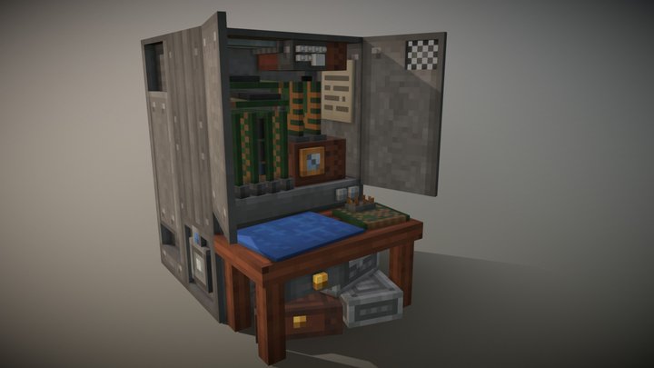 Arithmetic-Logic Machine 3D Model