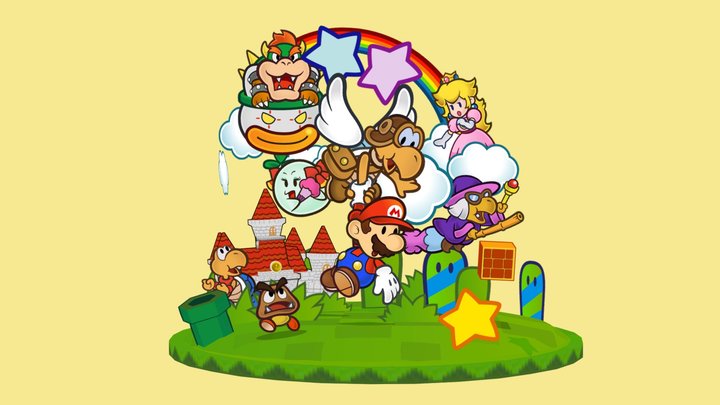 Mario Story 3D Model