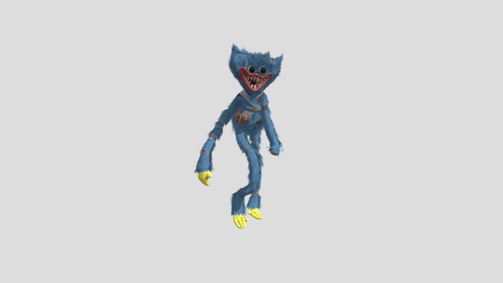 Huggy Wuggy Animations Pack 1 3D Model